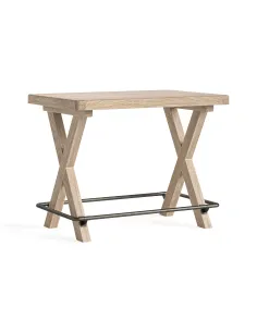 Gia Bar Table - White Wash Oak