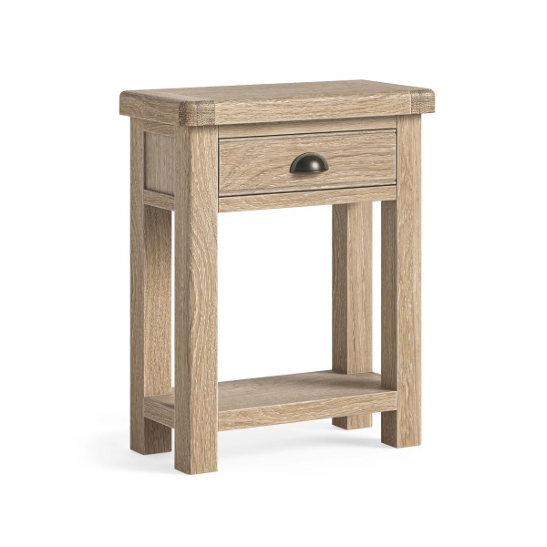 Gia Telephone Table - White Wash Oak