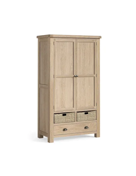 Gia Larder Unit - White Wash Oak