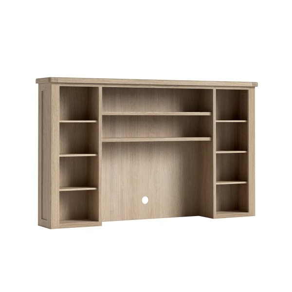 Gia 2180 mm Hutch - White Wash Oak