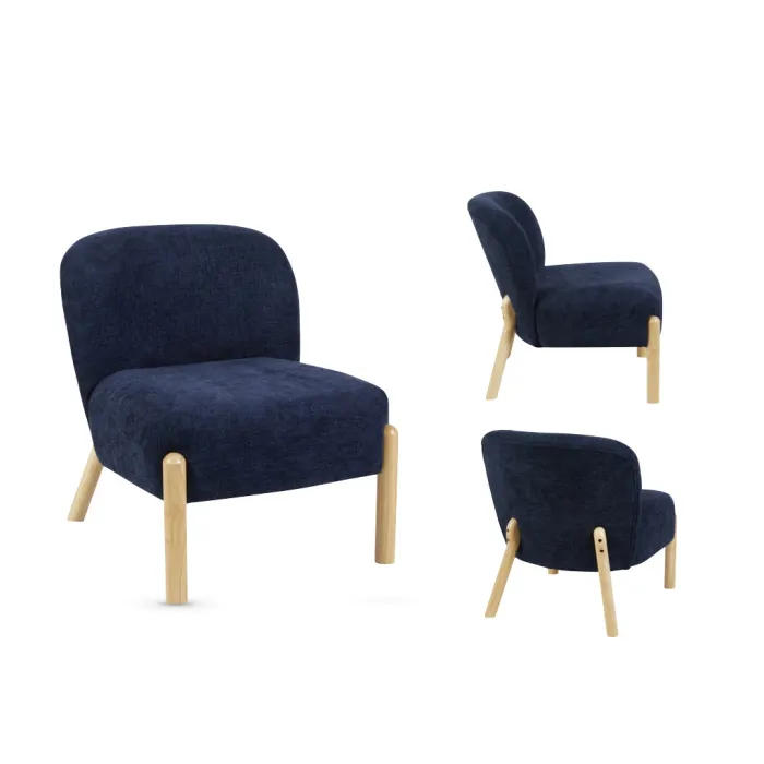 Alana Accent Chair - Denim Blue