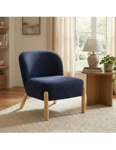 Alana Accent Chair - Denim Blue