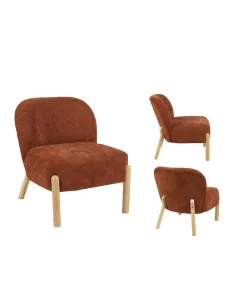 Alana Accent Chair - Rust 2