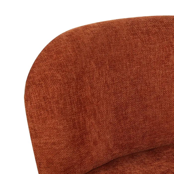 Alana Accent Chair - Rust