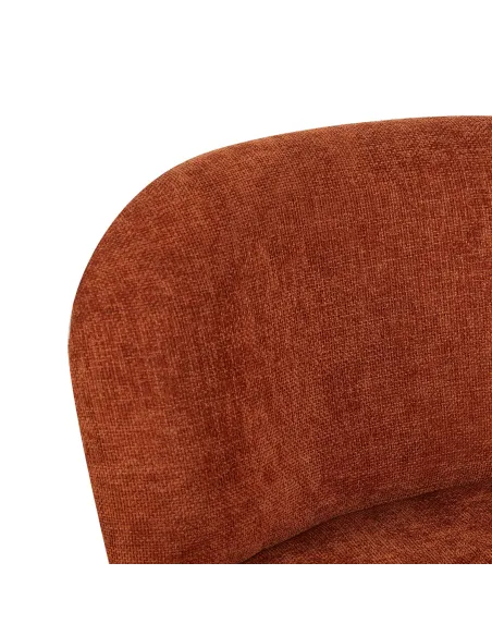 Alana Accent Chair - Rust