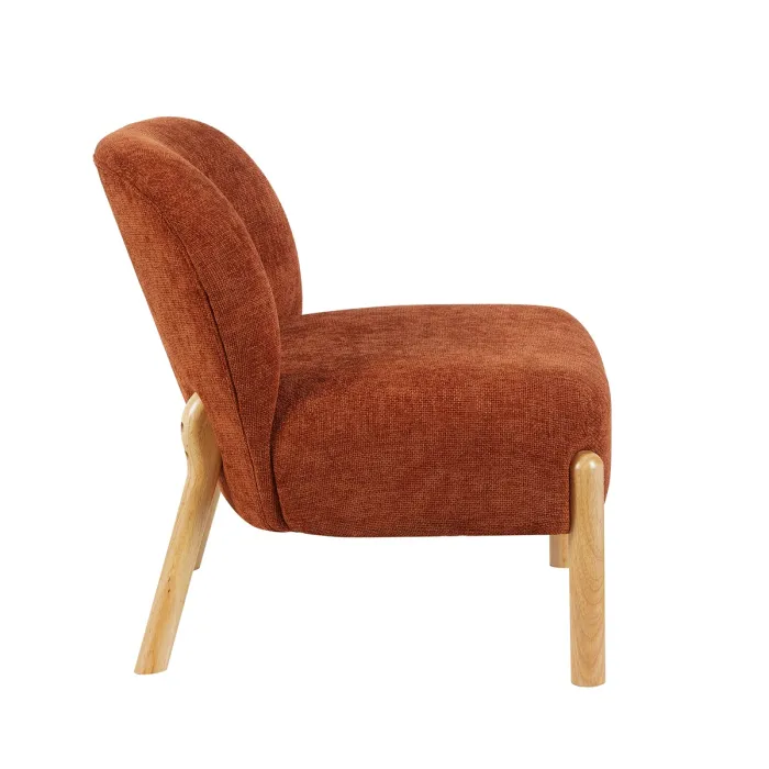 Alana Accent Chair - Rust