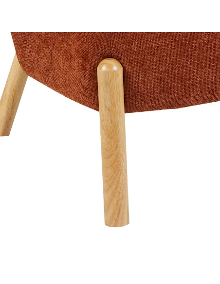 Alana Accent Chair - Rust