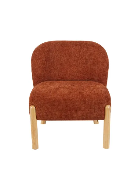 Alana Accent Chair - Rust