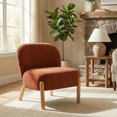 Alana Accent Chair - Rust
