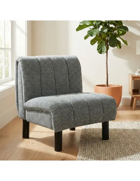 Lily Accent Chair - Grey