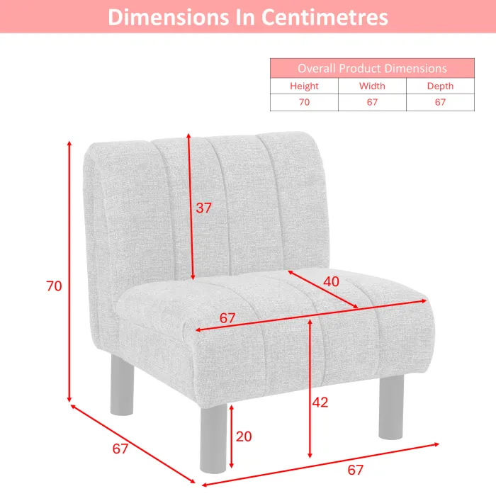Lily Accent Chair - Grey
