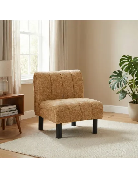 Lily Accent Chair - Mustard