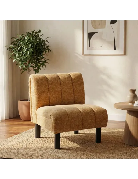 Lily Accent Chair - Mustard