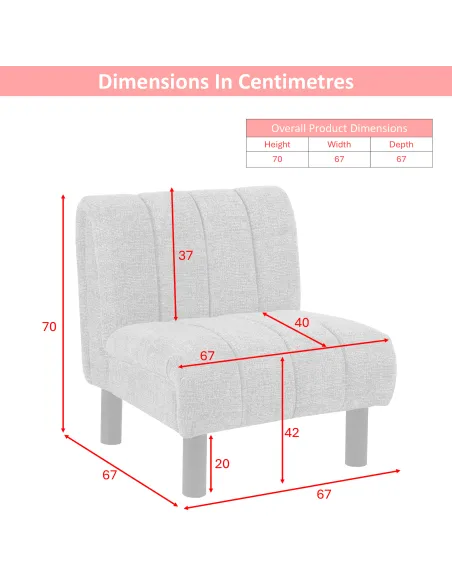 Lily Accent Chair - Oatmeal