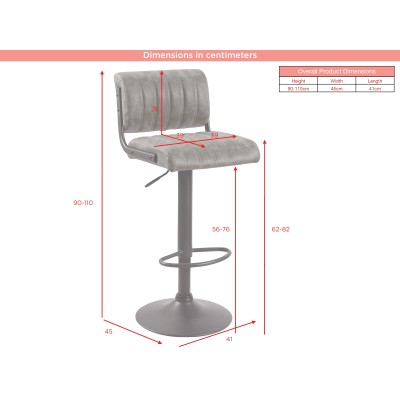 Paris Bar Stool - Olive