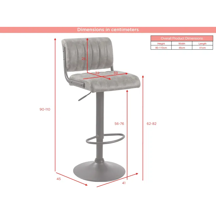 Paris Bar Stool - Olive