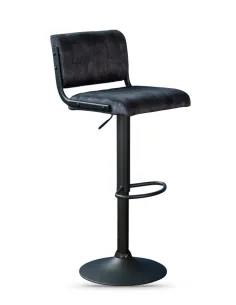 Paris Bar Stool - Charcoal