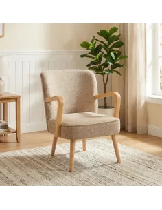 Eliza Accent Chair - Oatmeal