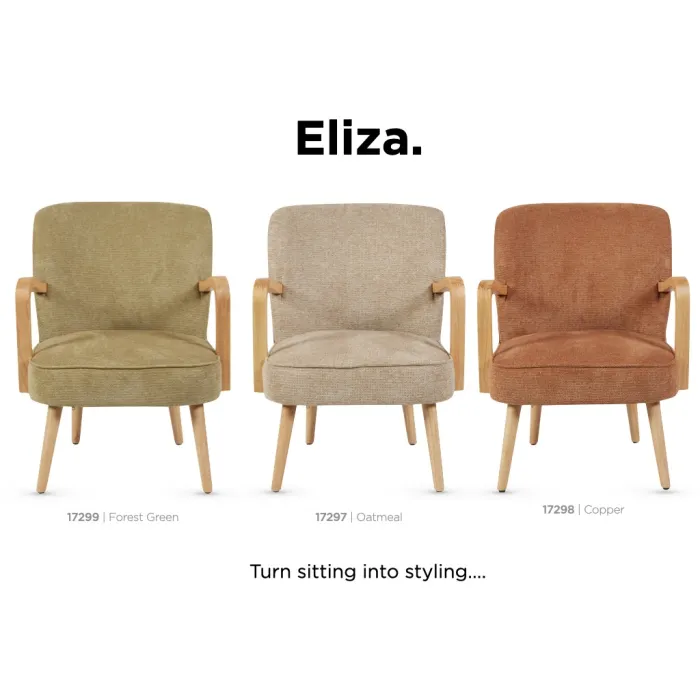 Eliza Accent Chair - Oatmeal