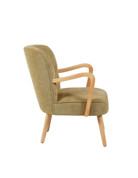 Eliza Accent Chair - Forest Green