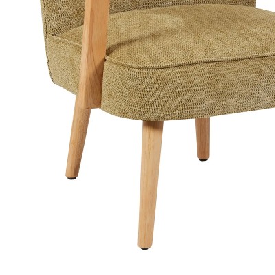 Eliza Accent Chair - Forest Green