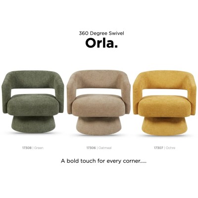 Orla Accent Chair - Oatmeal