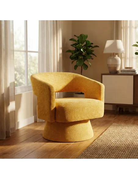 Orla Accent Chair - Ochre
