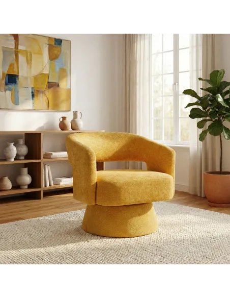 Orla Accent Chair - Ochre