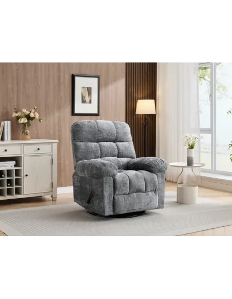 Cloud Swivel Armchair  - Graphite