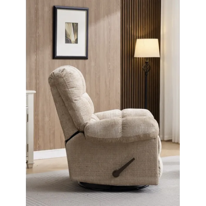 Cloud Swivel Armchair - Beige