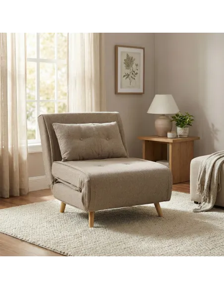 Freya Accent Armchair - Wheat