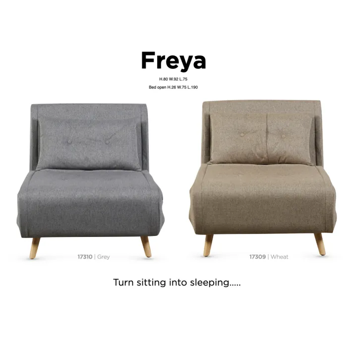 Freya Accent Armchair - Wheat