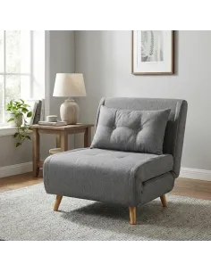 Freya Accent Armchair - Grey