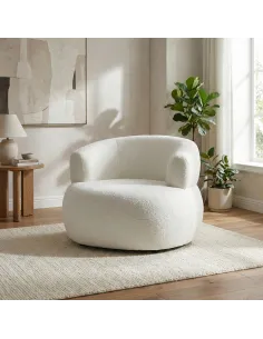 Daisy Accent Chair - White