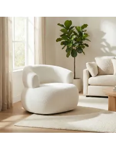 Daisy Accent Chair - White 2