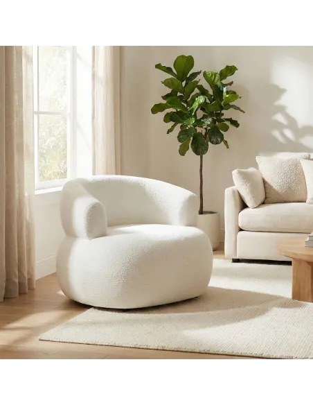 Daisy Accent Chair - White
