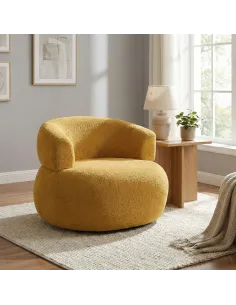 Daisy Accent Chair - Mustard