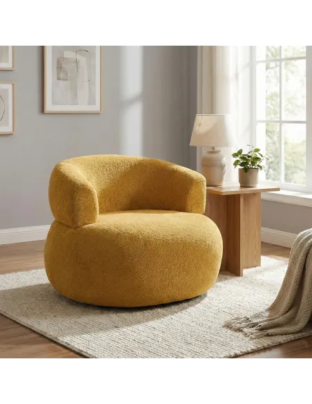 Daisy Accent Chair - Mustard