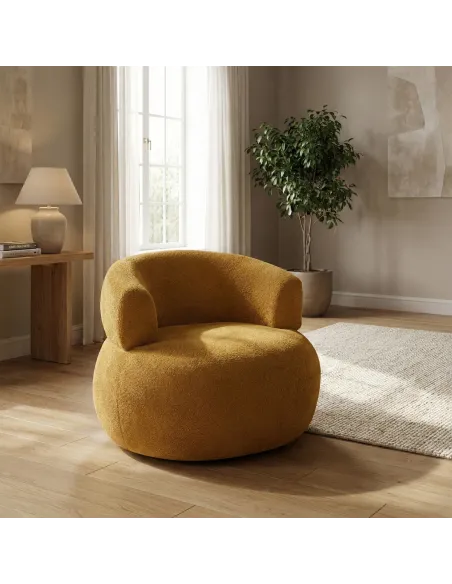 Daisy Accent Chair - Mustard