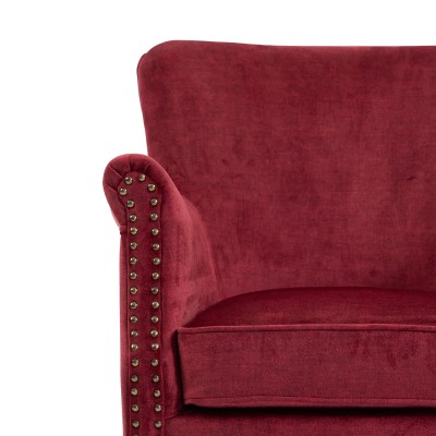 Harlow Armchair - Vogue Bordeaux