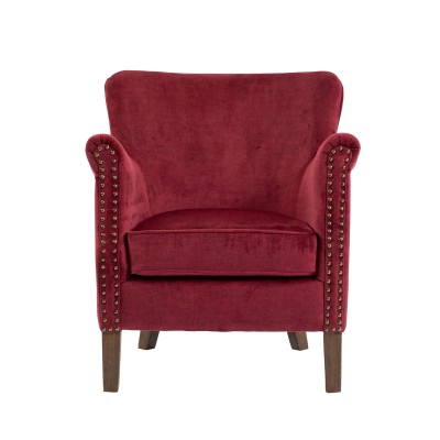 Harlow Armchair - Vogue Bordeaux