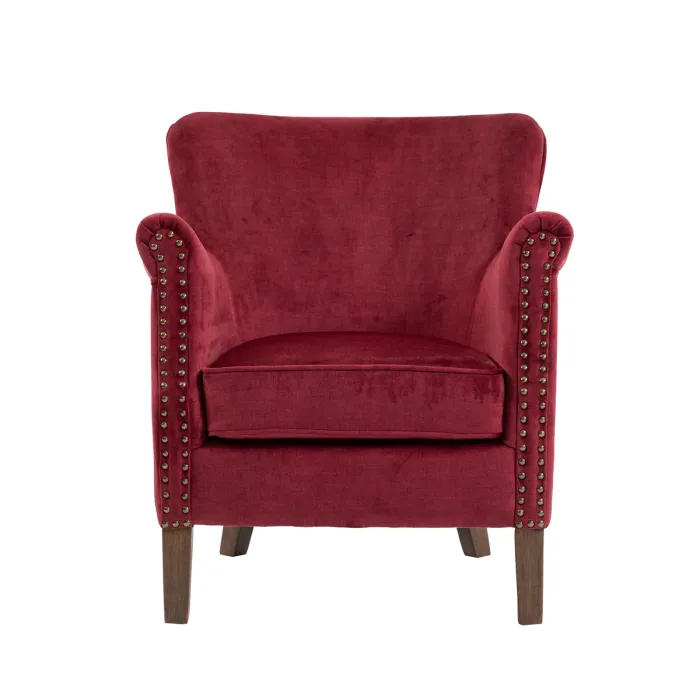 Harlow Armchair - Vogue Bordeaux