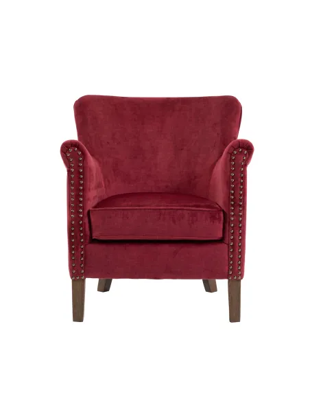 Harlow Armchair - Vogue Bordeaux