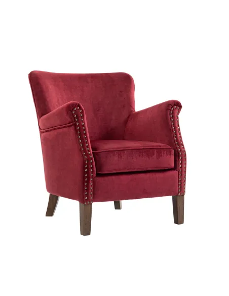 Harlow Armchair - Vogue Bordeaux