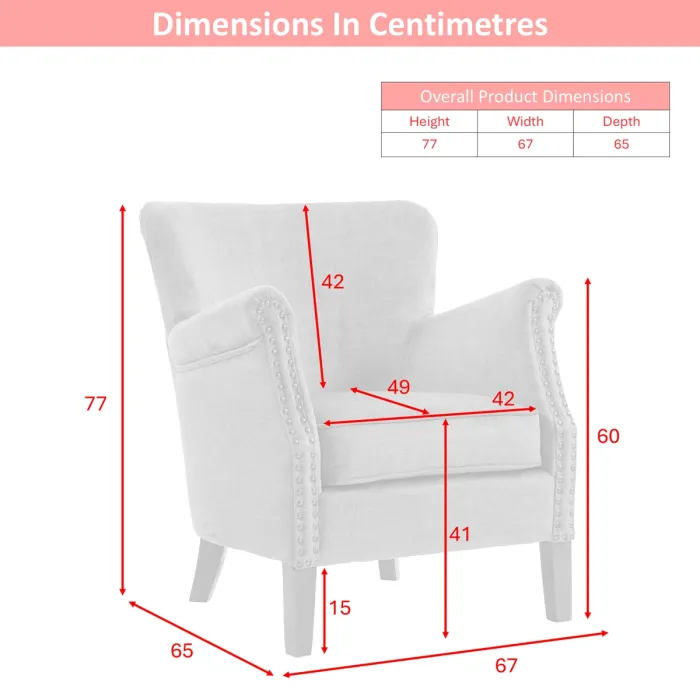 Harlow Armchair - Vogue Bordeaux