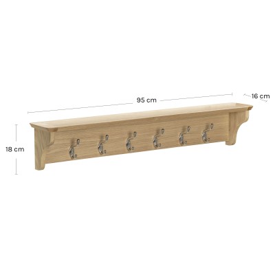 Treviso Coat Rack  - Oak