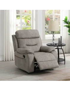 Alphons Armchair in Creamy Brown - Manual or Electric