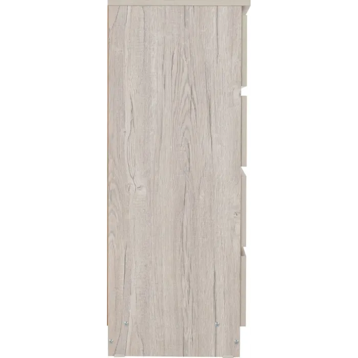 Malvern 3+2 Drawer Chest - Urban Snow