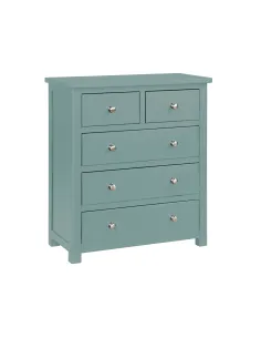 Siena 3+2 Drawer Chest - Lime