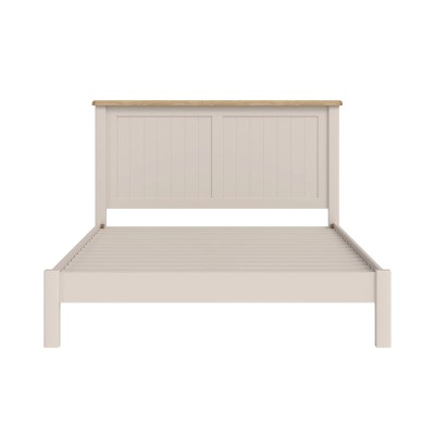 Windermere 5ft Painted Bedframe - Grey/Oak